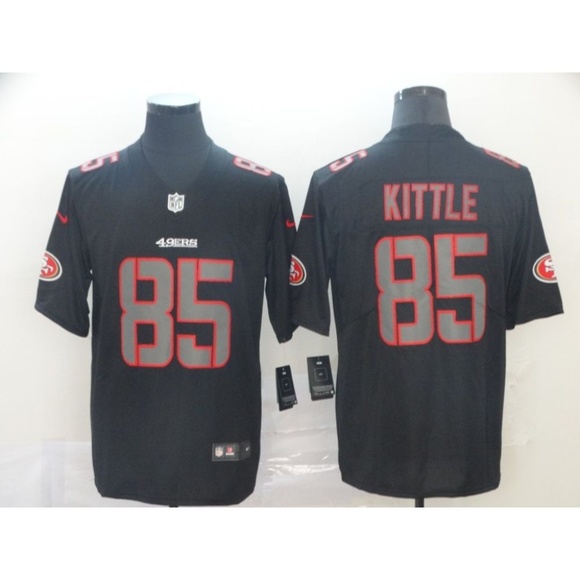 george kittle black jersey